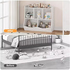 Bibliothèque et étagère de rangement pour jouets pour enfants Whizmax, meuble de rangement multi-étagères avec casiers pour garçons et filles, salle de jeux