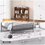 Bibliothèque et étagère de rangement pour jouets pour enfants Whizmax, meuble de rangement multi-étagères avec casiers pour garçons et filles, salle de jeux