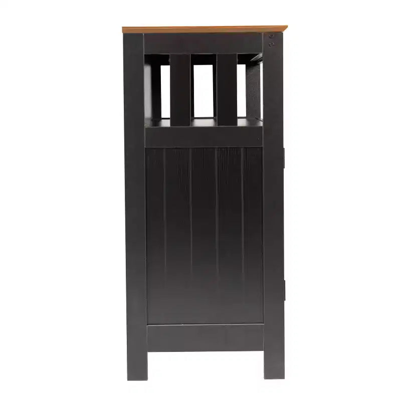 Buffet et console classiques Mayfield de Flash Furniture avec meuble de rangement à double porte et étagère de rangement ouverte