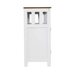 Buffet et console classiques Mayfield de Flash Furniture avec meuble de rangement à double porte et étagère de rangement ouverte