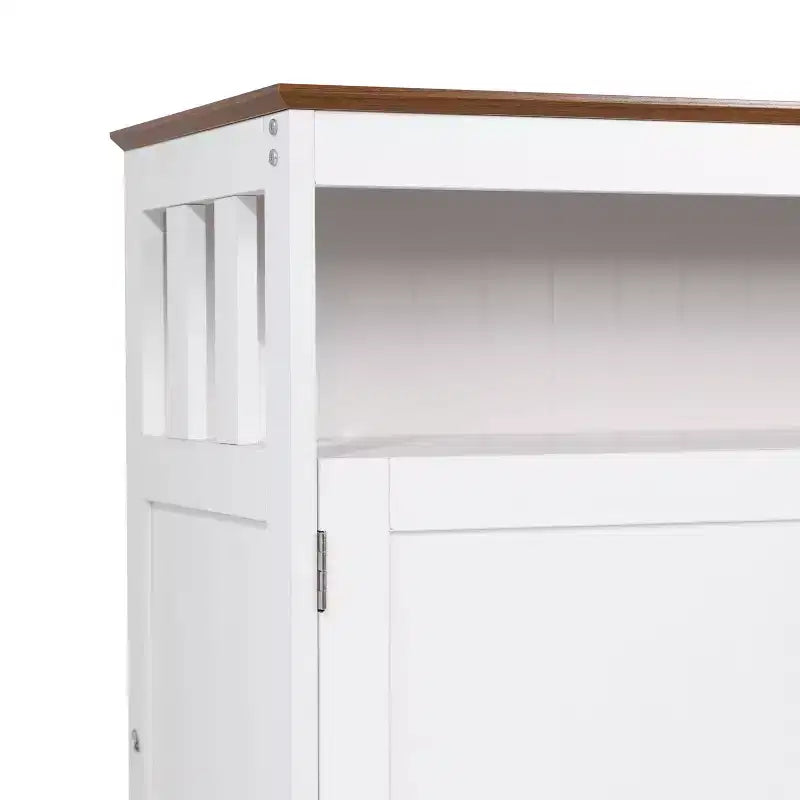 Buffet et console classiques Mayfield de Flash Furniture avec meuble de rangement à double porte et étagère de rangement ouverte