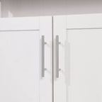 Buffet et console classiques Mayfield de Flash Furniture avec meuble de rangement à double porte et étagère de rangement ouverte