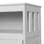 Buffet et console classiques Mayfield de Flash Furniture avec meuble de rangement à double porte et étagère de rangement ouverte