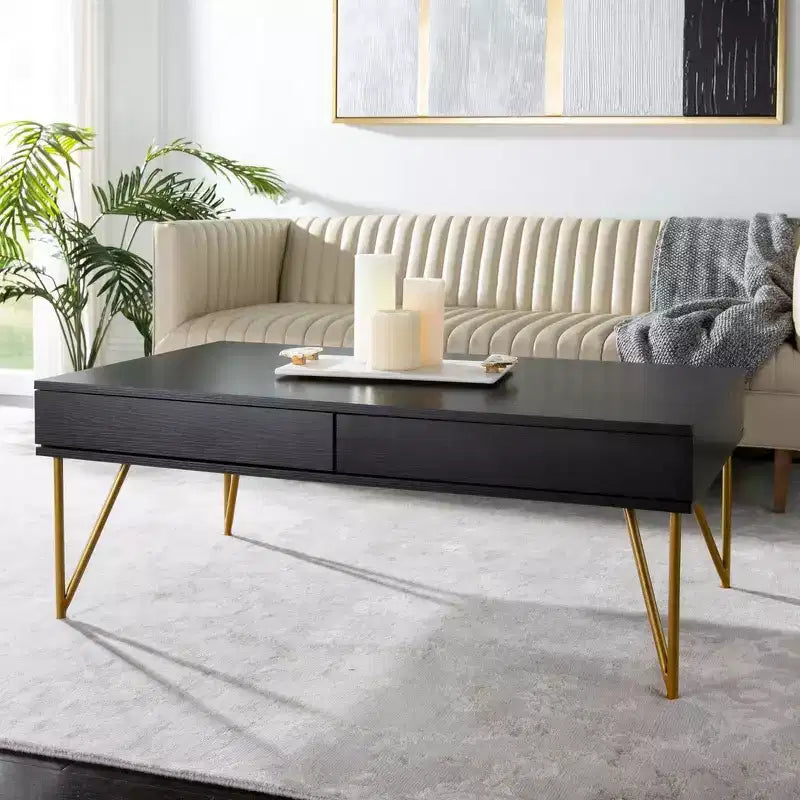 Table basse Safavieh à deux tiroirs en pin