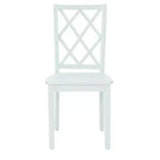 Chaise d'appoint à dossier en X en bois massif Shelby - Powell
