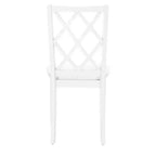 Chaise d'appoint à dossier en X en bois massif Shelby - Powell