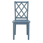 Chaise d'appoint à dossier en X en bois massif Shelby - Powell