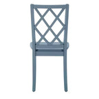 Chaise d'appoint à dossier en X en bois massif Shelby - Powell