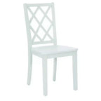Chaise d'appoint à dossier en X en bois massif Shelby - Powell