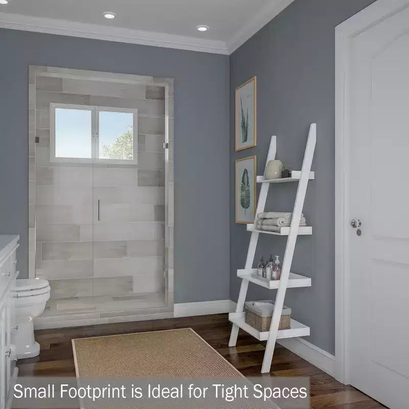 Étagère d'appoint autoportante à 5 niveaux en bois Lavish Home pour le rangement