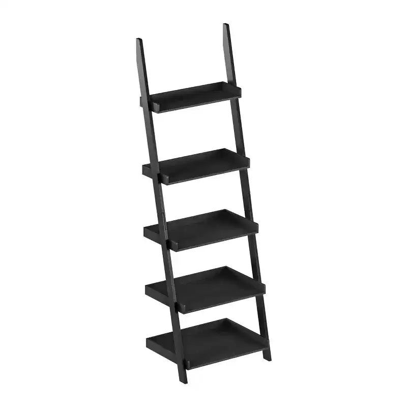 Étagère d'appoint autoportante à 5 niveaux en bois Lavish Home pour le rangement