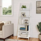 Étagère d'appoint autoportante à 5 niveaux en bois Lavish Home pour le rangement