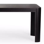 Table de salle à manger Plank+Beam Contour, 72 po, en bois massif, pour 6 personnes