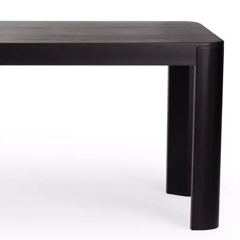 Table de salle à manger Plank+Beam Contour, 72 po, en bois massif, pour 6 personnes