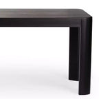 Table de salle à manger Plank+Beam Contour, 72 po, en bois massif, pour 6 personnes