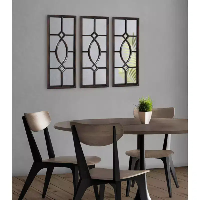 Miroir Mural d'Appoint Encadré Cassat 13 x 30 - Kate and Laurel