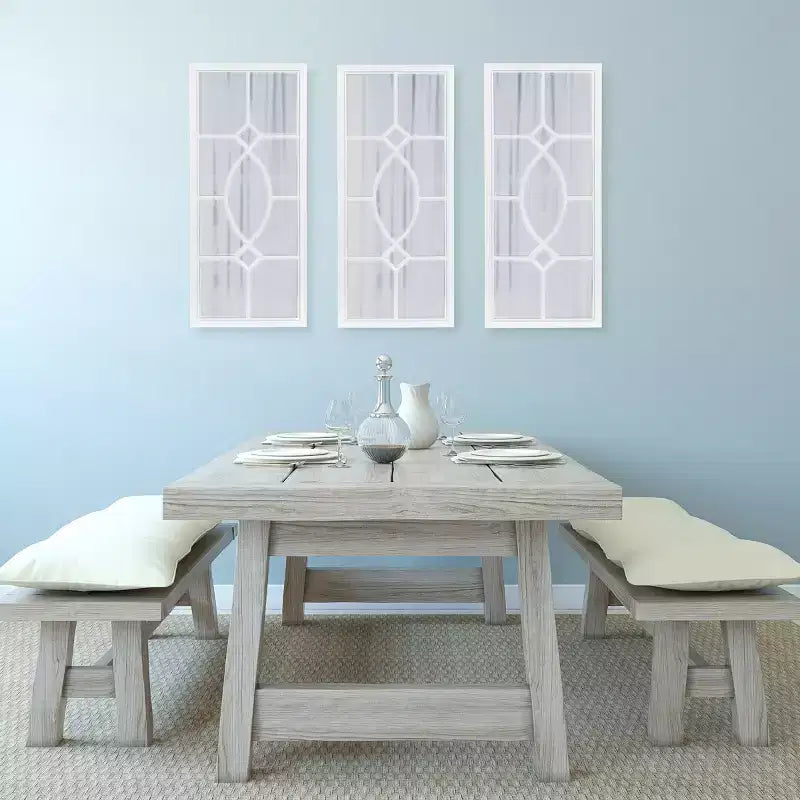 Miroir Mural d'Appoint Encadré Cassat 13 x 30 - Kate and Laurel