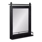 24 x 31 Cates Framed Wall Mirror with Shelf - Kate & Laurel All Things Decor