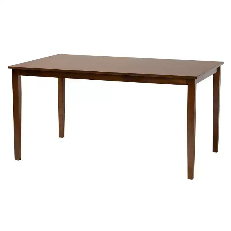 Ensemble de salle à manger Baxton Studio Genesis moderne en tissu et bois