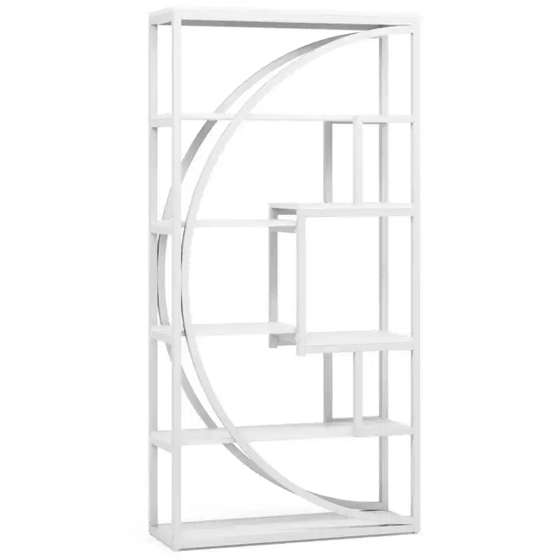 Tribesigns Étagère à 5 Niveaux, Meuble de Rangement à Livres de 180 cm pour Bureau à Domicile