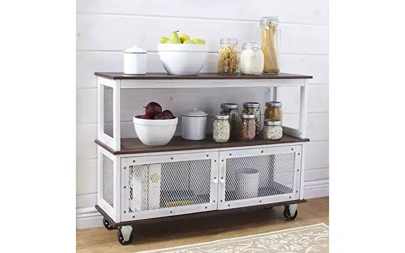 Desserte roulante de style industriel The Lakeside Collection