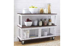 Desserte roulante de style industriel The Lakeside Collection