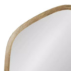 Miroir mural encadré hexagonal McLean 20x36 Kate & Laurel All Things Decor