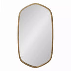 Miroir mural encadré hexagonal McLean 20x36 Kate & Laurel All Things Decor