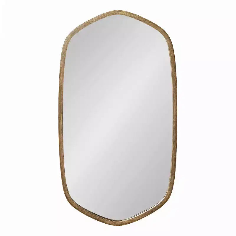 Miroir mural encadré hexagonal McLean 20x36 Kate & Laurel All Things Decor