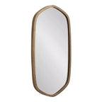 Kate & Laurel All Things Decor 20x36 McLean Hexagon Framed Wall Mirror