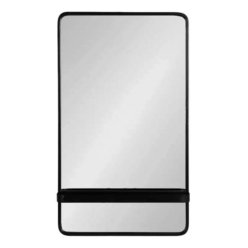 Miroir mural rectangulaire avec étagère Estero Kate & Laurel All Things Decor