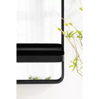 Miroir mural rectangulaire avec étagère Estero Kate & Laurel All Things Decor