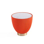 Manhattan Comfort Ensemble de 2 tables basses et tables d'appoint rembourrées en similicuir Anderson