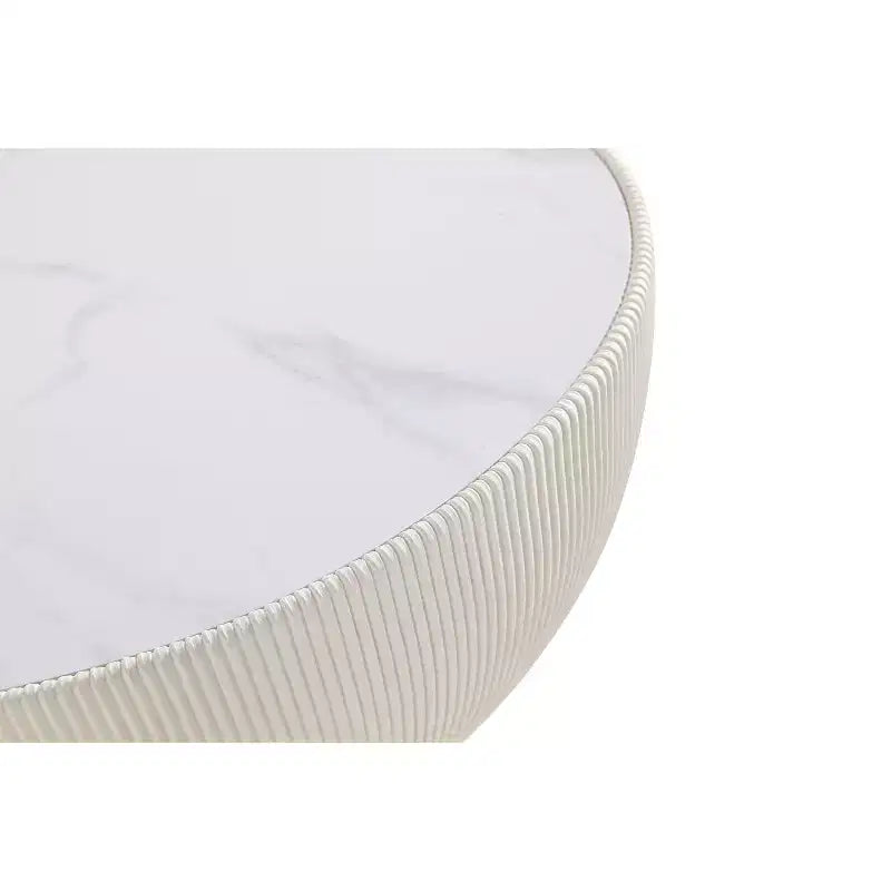 Manhattan Comfort Ensemble de 2 tables basses et tables d'appoint rembourrées en similicuir Anderson