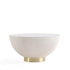 Manhattan Comfort Ensemble de 2 tables basses et tables d'appoint rembourrées en similicuir Anderson