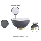 Manhattan Comfort Ensemble de 2 tables basses et tables d'appoint rembourrées en similicuir Anderson