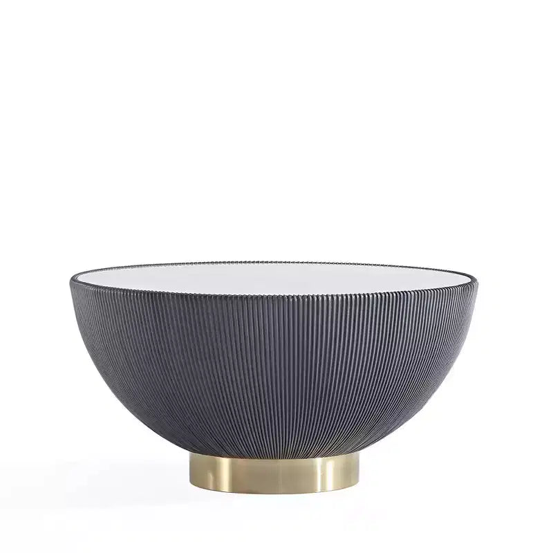 Manhattan Comfort Ensemble de 2 tables basses et tables d'appoint rembourrées en similicuir Anderson