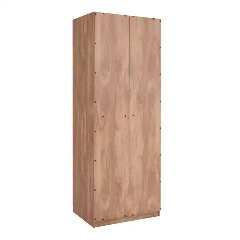 Lot de 2 armoires de rangement Lee à 2 portes et 4 étagères Manhattan Comfort