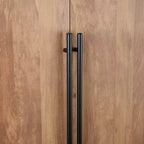 Lot de 2 armoires de rangement Lee à 2 portes et 4 étagères Manhattan Comfort