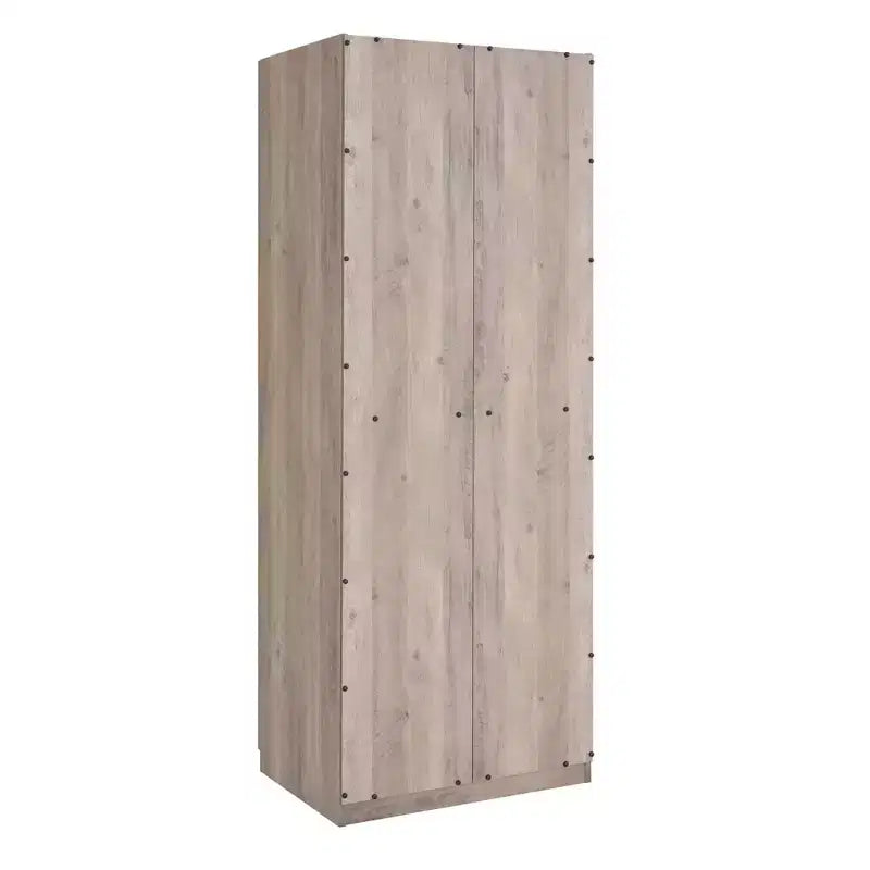 Lot de 2 armoires de rangement Lee à 2 portes et 4 étagères Manhattan Comfort