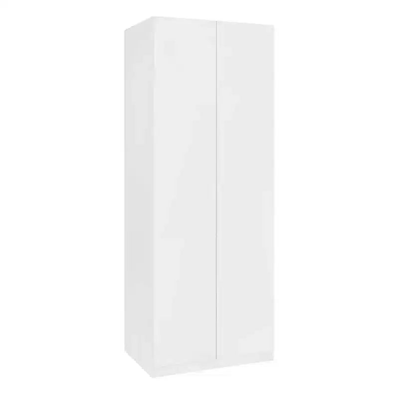 Lot de 2 armoires de rangement Lee à 2 portes et 4 étagères Manhattan Comfort