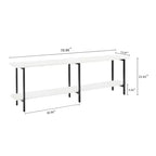 Table console Céline de Manhattan Comfort