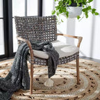 Fauteuil d'appoint Collette Rattn avec coussin - ACH6515 - Safavieh