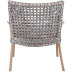 Fauteuil d'appoint Collette Rattn avec coussin - ACH6515 - Safavieh