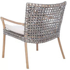 Fauteuil d'appoint Collette Rattn avec coussin - ACH6515 - Safavieh
