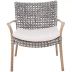 Collette Rattn Accent Chair W/ Cushion - ACH6515 - Safavieh