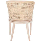 Fauteuil Sistine avec coussin - SEA4020A - Naturel/Blanc délavé - Safavieh