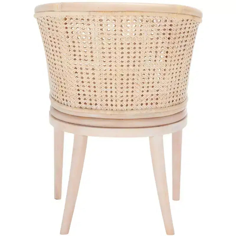 Fauteuil Sistine avec coussin - SEA4020A - Naturel/Blanc délavé - Safavieh