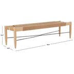 Banc en jute Arcana - BCH1002 - Safavieh