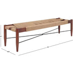Banc en jute Arcana - BCH1002 - Safavieh